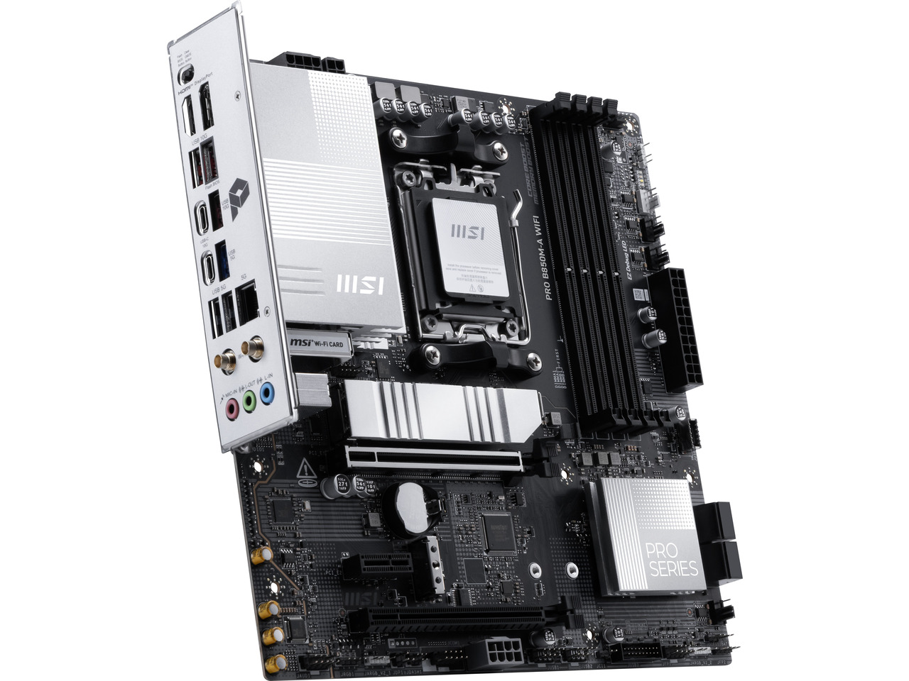 MSI PRO B850M-A WIFI AM5, Wi-F - Am5 Micro Atx Pcie 5.0 Motherboard incelemesi ve fiyatı